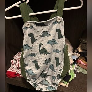 6-12 month Marie Nicole open back Dino bubble